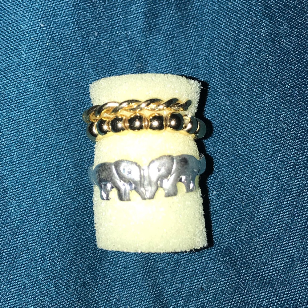 collection of toe rings